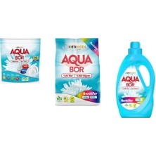 Eti Maden Aquabor Doğal Mineralli Tablet + 4 kg Renkliler + Sıvı Renkliler 3 Lü Set