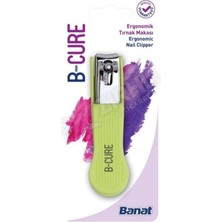 3 Adet Banat B-Cure Ergonomik Tırnak Makası