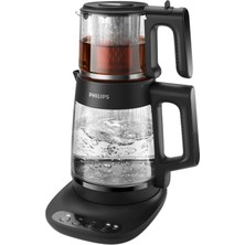 Philips Aile Boyu Cam Çay Makinesi Otomatik Sıcak Tutmalı Büyük Kapasiteli Çaycı
