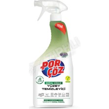2 Adet Porçöz Yüzey Temizleyici Sirkeli Sprey 750 ml
