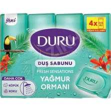 5 Adet Duru Fresh Duş Sabunu Yağmur Ormanı 4X150 gr