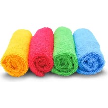 Wilma Çok Amaçlı 4 Lü Mikrofiber Temizlik Bezi (3 Adet)