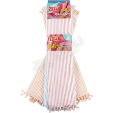 4 Adet Stepy Fluffy Microfiber Temizlik Bezi 3'lü 40X40 cm