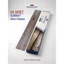 Moducoo Loft Çam Kendinden Yapışkanlı Pvc Parke 6,689 M² Su Geçirmez