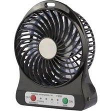 Byanes Mini 3 Kademeli Şarjlı Masa Üstü USB Vantilatör Fan