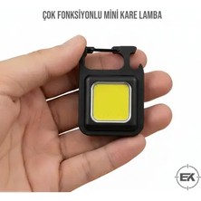 Byanes Mini 30 LED Kamp Lambası, Şarjlı, Mıknatıslı ve Anahtarlık Tasarımı