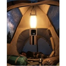 Byanes USB Şarjlı LED Kamp Lambası, Taşınabilir ve Parlak 500 Lümen Fener