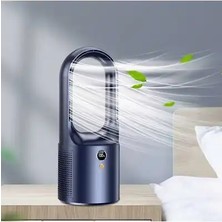 Byanes Taşınabilir Mini Klima LED Ekran Masaüstü Soğutucu ve Sessiz Fan
