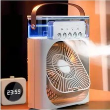 Byanes Mini Taşınabilir Buharlı Hava Soğutucu ve Vantilatör, 3 Rüzgar Hızı