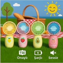 Byanes Taşınabilir Mini Fan, Sessiz ve Serinletici, Yaz Için Uygun Vantilatör