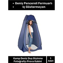 Byanes Geniş Pencereli Fermuarlı Kamp Deniz Duş Giyinme Fotoğrafçı Iç Göstermeyen Prova Kabini Çadırı