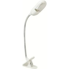 Byanes Mini Mandallı Pilli LED Gece Okuma Lambası, Yatakta Aydınlatma Işığı