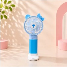 Byanes Mini Şarjlı Taşınabilir Vantilatör, Sessiz ve Güçlü El & Masa Fanı