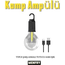 Byanes Taşınabilir Kablosuz Çok Modlu Su Geçirmez Kamp Aydınlatma LED Ampulü