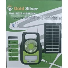 Byanes Güneş Enerjili Mp3 Radyo ve USB Şarjlı Fener ile Solar Aydınlatma