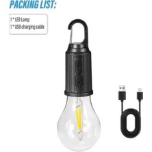 Byanes Taşınabilir 10W LED Kamp ve Bahçe Işık, Şarjlı ve Askılı, Dayanıklı Tasarım