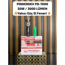 Byanes 30W 3000 Lümen Profesyonel El Feneri, Güçlü ve Dayanıklı Işık Kaynağı