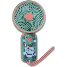 Byanes Mini Taşınabilir Şarjlı Kişisel Fan, Güçlü Hava Akışı