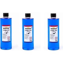 Byanes Kandil Yağı 400ML, Kokusuz, 3'lü Mavi Set