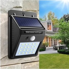 Byanes Güneş Enerjili Hareket Sensörlü Bahçe Balkon Lambası LED Lamba