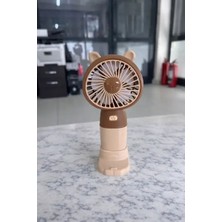 Byanes Mini Taşınabilir Sessiz El Fanı, Taşınabilir ve Güçlü Soğutma