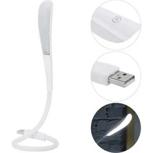 Byanes Esnek USB LED Lamba, 14 Led, 3 Kademe, Beyaz, Portatif, Kullanışlı