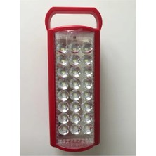 Byanes Astra 2606L Kırmızı USB Şarjlı 24 LED Akülü Işıldak Uzun Süreli Kullanım İçin Pratik