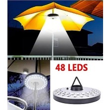 Byanes Pilli Kamp Lambası Cadır Lambası Çardak Lambası 48 Ledli Askı Aparatlı