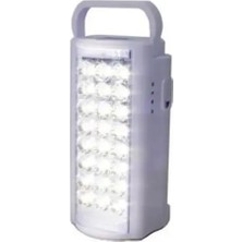 Byanes Ultra Parlak 24 LED Akülü Şarjlı El Işığı, Uzun Pil Ömrü ve Taşınabilirlik