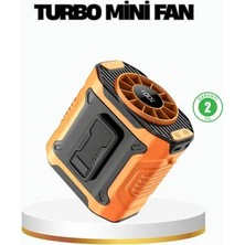 Byanes Mini Taşınabilir Fan, Dijital Hız Kontrolü ve Type-C Şarj ile