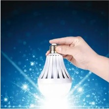 Byanes 9W Şarjlı LED Ampul Seti Beyaz Işık, Acil Durum Aydınlatma, 6’lı Paket