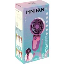 Byanes USB Şarjlı 3 Kademe Mini Taşınabilir El Fanı