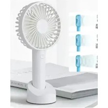Byanes Taşınabilir USB Şarjlı Mini Sessiz Fan, Cep Boyu, Taşınabilir ve Kullanışlı
