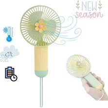 Byanes Mini Taşınabilir USB Fan, 3 Kademe Sessiz Şarjlı Vantilatör