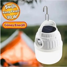 Byanes Solar Kamp Lambası ve El Feneri, USB Type-C Power Bank Özellikli