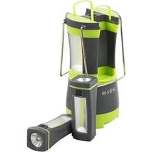 Byanes SL-8701 Yeşil 2X2W Ayrılabilir Mini El Feneri LED Kamp Feneri