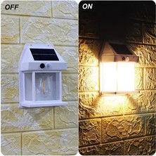 Byanes Solar Enerjili LED Bahçe Aydınlatması, Su Geçirmez, Siyah, Çok Yönlü Kullanım