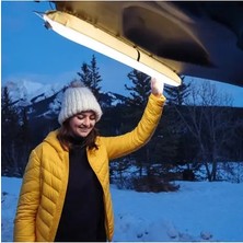 Byanes Katlanabilir Su Geçirmez Kamp Işığı, Şişme LED Outdoor Aydınlatma