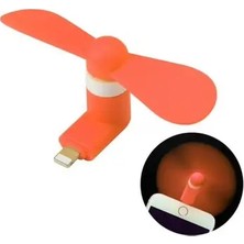 Byanes Taşınabilir Mini Vantilatör iPhone Lightning Uyumlu Serinletici Fan