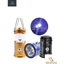 Byanes Şarjlı Usbli Solar Güneş Enerji Kamp Feneri ve Işıldak, Dayanıklı ve Pratik