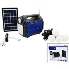 Byanes Çok Fonksiyonlu Kamp Feneri, Solar Radyo, Bluetooth, Powerbank, El Tipi Set
