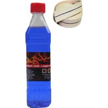 Byanes 500 ml Gaz Lambası Yağı ve 1 mt Fitil ile Parlak ve Güvenli Aydınlatma