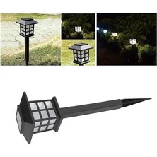 Byanes Solar Güneş Enerjili Bahçe Sokak Lambası, 38 Cm, LED Aydınlatma
