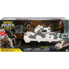 Urfakent Sesli ve Işıklı Soldier Force Kar Tankı Oyun Seti