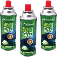 Byanes Yüksek Performanslı Pürmüz Gaz Kartuşu 3'lü Set, Güçlü ve Güvenilir Kullanım