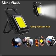 Byanes Mini Mıknatıslı Kamp Çadır Lambası, LED El Feneri ve Anahtarlık Işıldak