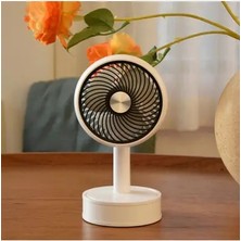 Byanes Mini Masa Üstü Fan, Ergonomik Tasarım, Taşınabilir Vantilatör