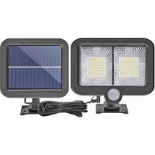 Byanes Enerji Tasarruflu 108 Cob LED Solar Panelli Bahçe ve Kamp Duvar Lambası