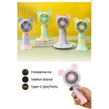 Byanes Mini Fan S286 (SP6390) Karışık Renk, Taşınabilir ve Hafif, Serinlik Sağlar