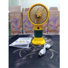 Byanes Mini Taşınabilir Fan, Güçlü ve Sessiz Soğutucu, Şarjlı Masa Vantilatör